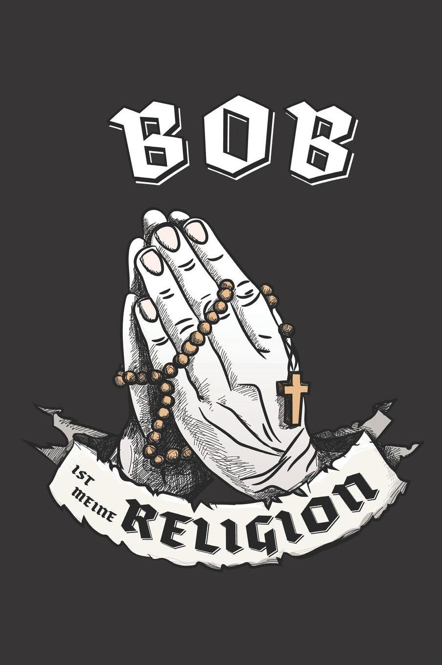 Bob Ist Meine Religion: DIN A5 6x9 I 120 Seiten I Kariert I Notizbuch I Notizheft I Notizblock I Geschenk I Geschenkidee