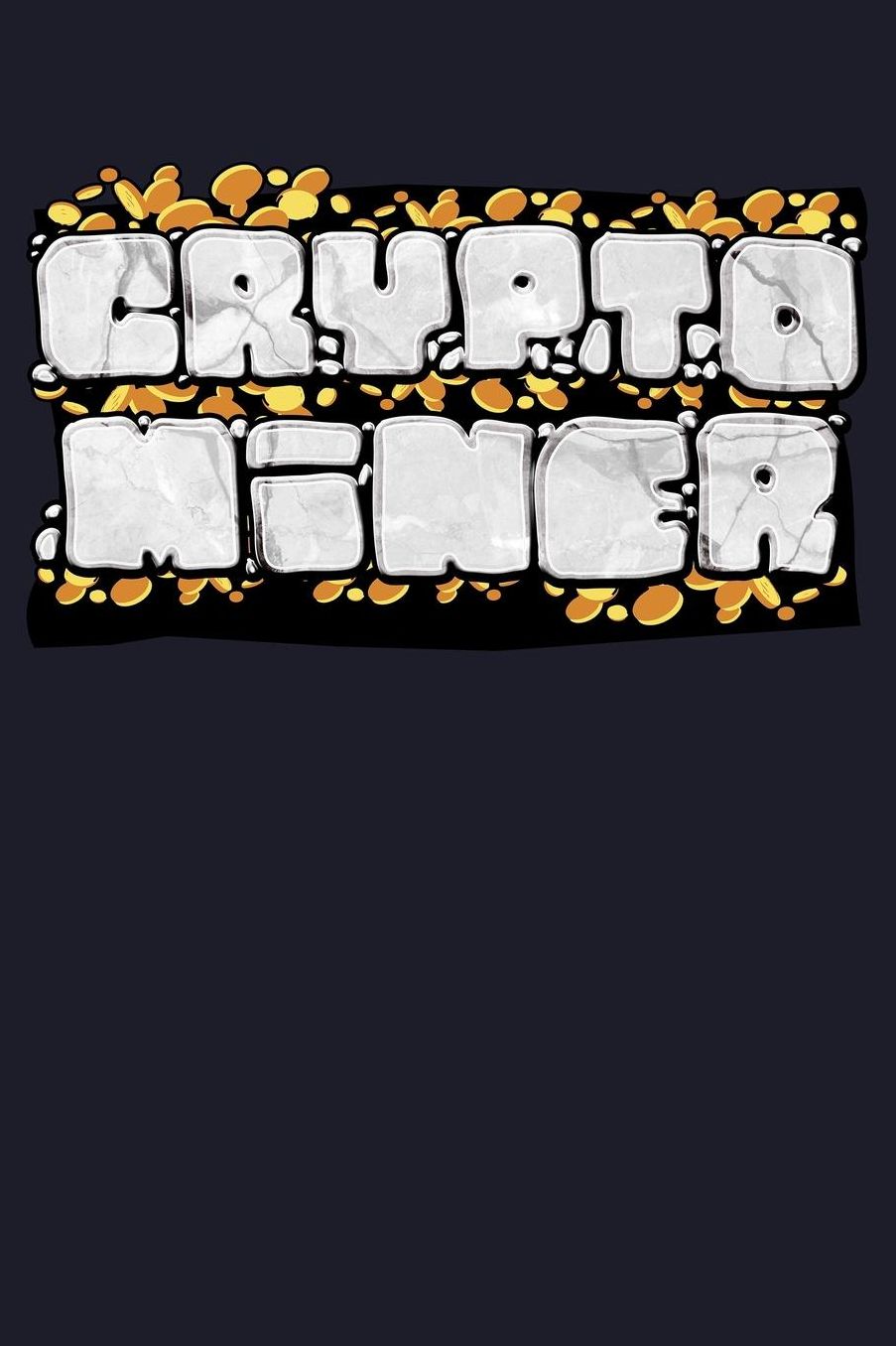 Crypto Miner: Blank Paper Sketch Book - Artist Sketch Pad Journal for Sketching, Doodling, Drawing, Painting or Writing
