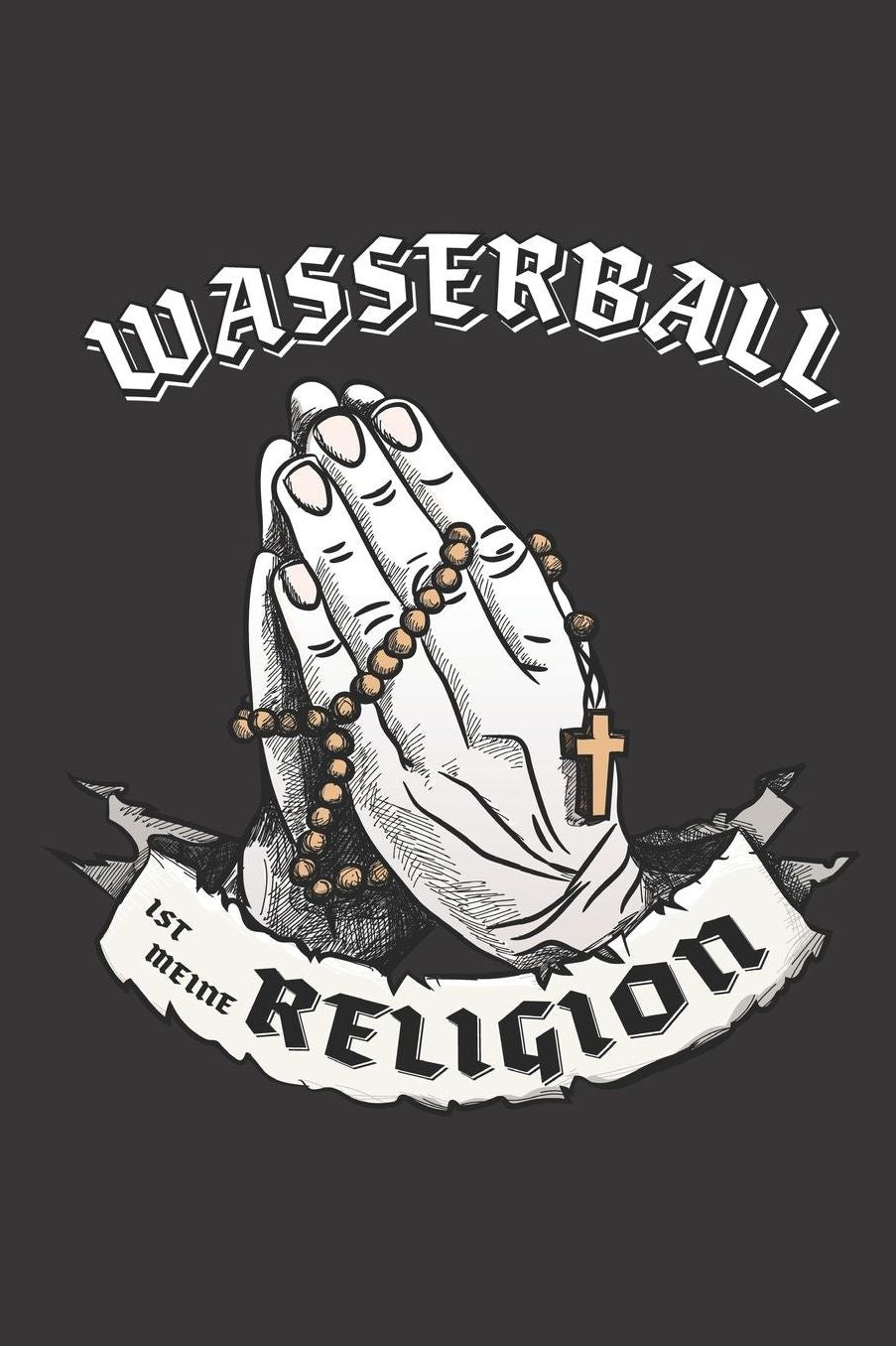 Wasserball Ist Meine Religion: DIN A5 6x9 I 120 Seiten I Kariert I Notizbuch I Notizheft I Notizblock I Geschenk I Geschenkidee
