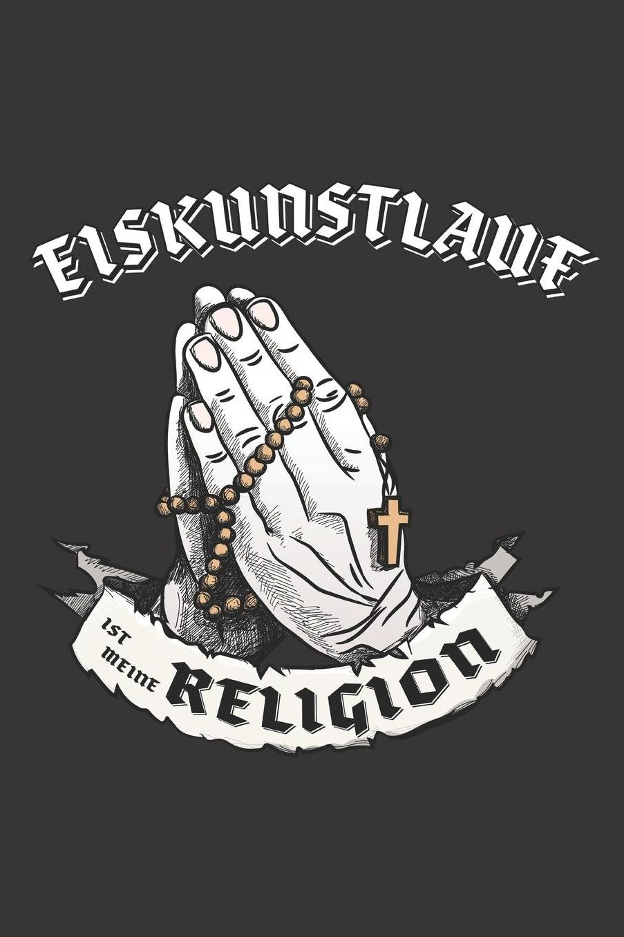 Eiskunstlauf Ist Meine Religion: DIN A5 6x9 I 120 Seiten I Kariert I Notizbuch I Notizheft I Notizblock I Geschenk I Geschenkidee