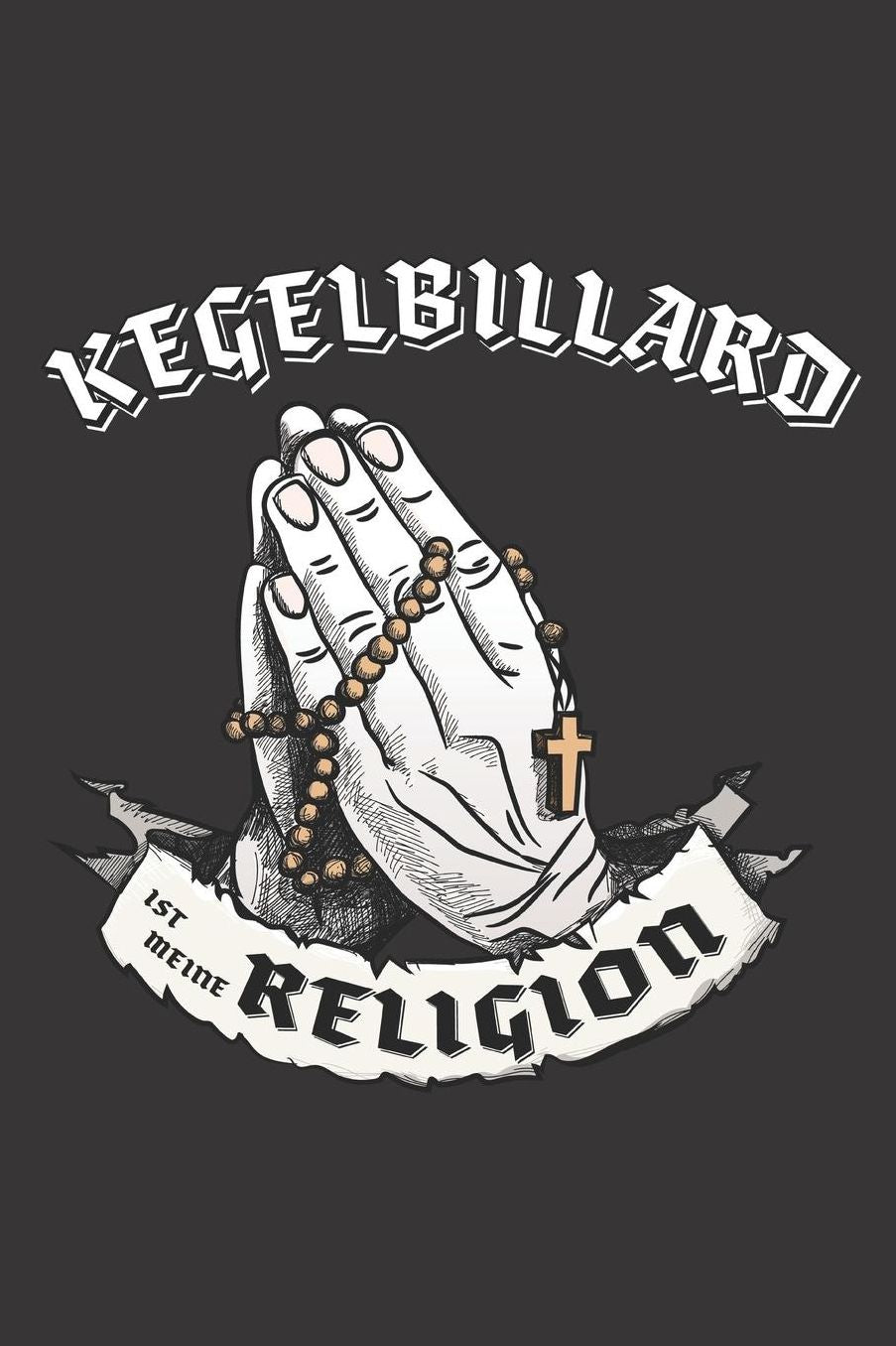 Kegelbillard Ist Meine Religion: DIN A5 6x9 I 120 Seiten I Kariert I Notizbuch I Notizheft I Notizblock I Geschenk I Geschenkidee