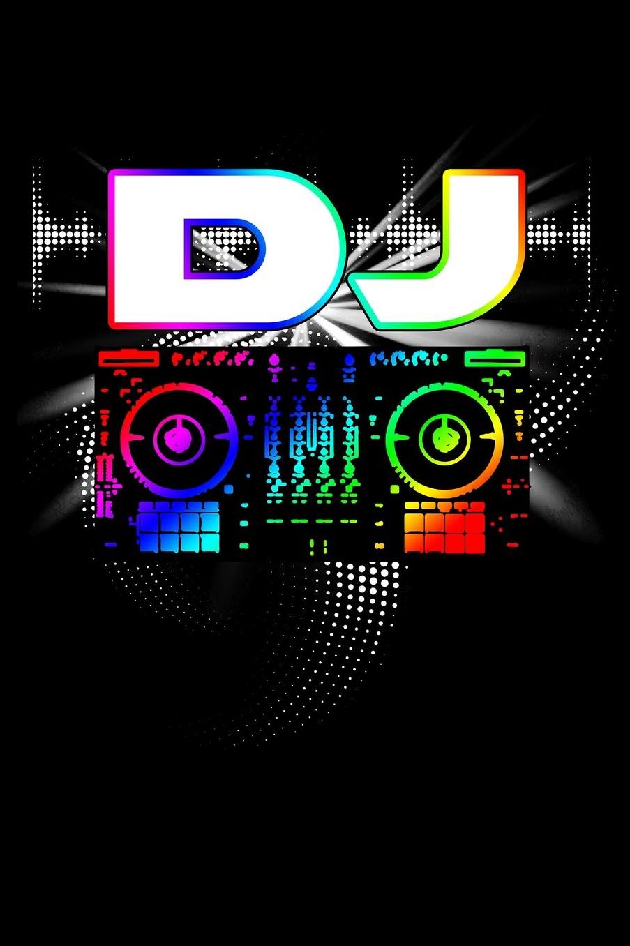 DJ: Blank Paper Sketch Book - Artist Sketch Pad Journal for Sketching, Doodling, Drawing, Painting or Writing