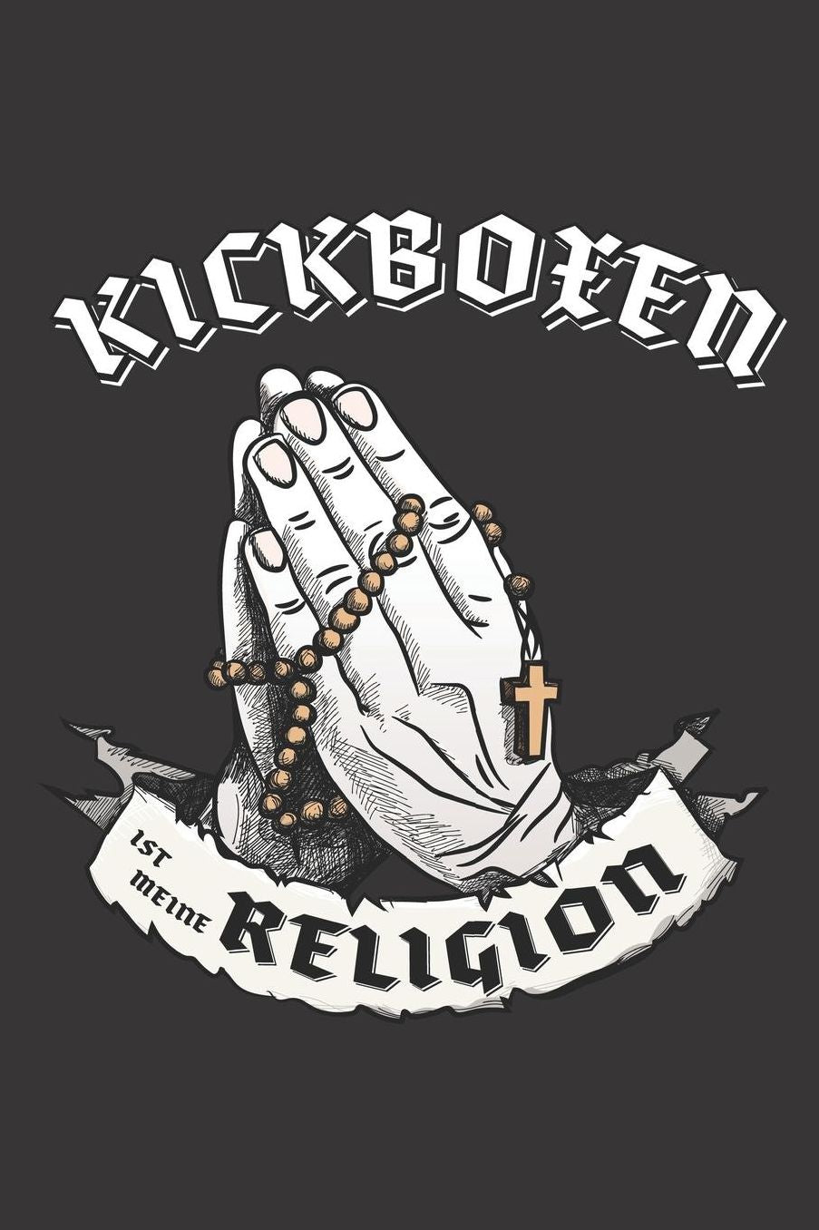 Kickboxen Ist Meine Religion: DIN A5 6x9 I 120 Seiten I Kariert I Notizbuch I Notizheft I Notizblock I Geschenk I Geschenkidee