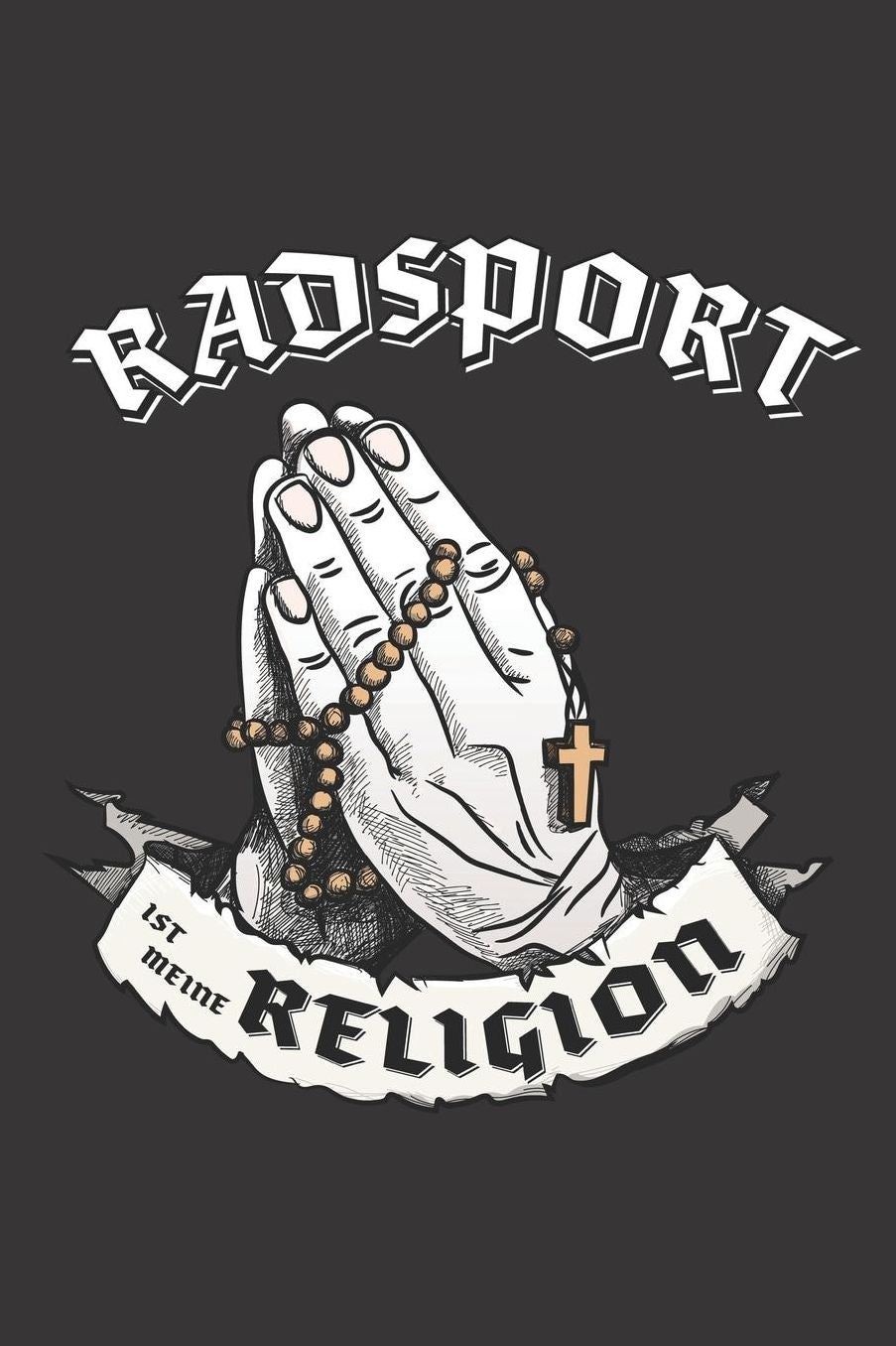Radsport Ist Meine Religion: DIN A5 6x9 I 120 Seiten I Kariert I Notizbuch I Notizheft I Notizblock I Geschenk I Geschenkidee