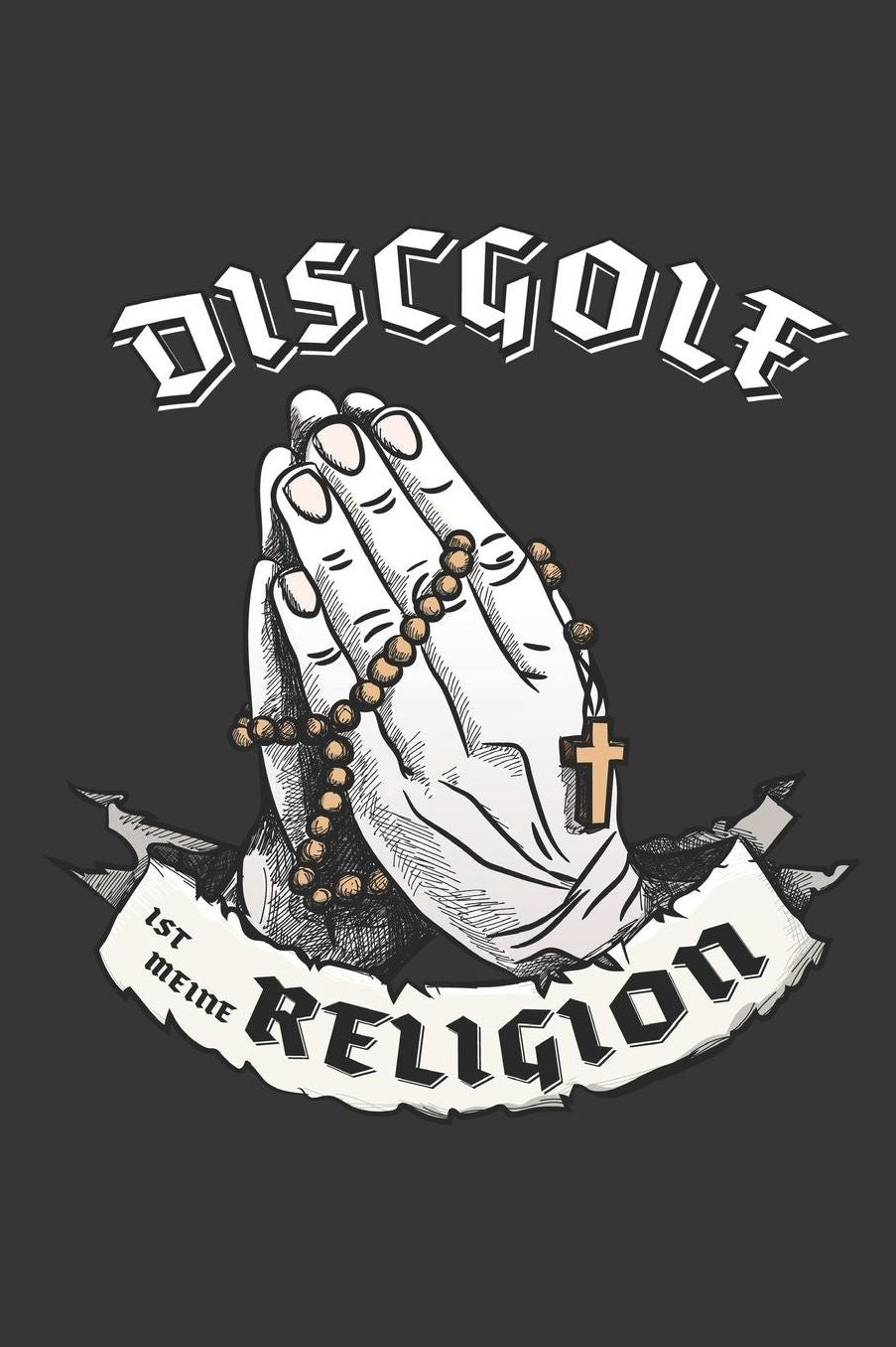 Discgolf Ist Meine Religion: DIN A5 6x9 I 120 Seiten I Kariert I Notizbuch I Notizheft I Notizblock I Geschenk I Geschenkidee