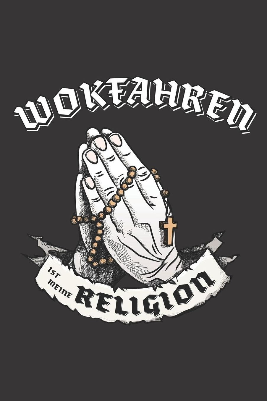 Wokfahren Ist Meine Religion: DIN A5 6x9 I 120 Seiten I Kariert I Notizbuch I Notizheft I Notizblock I Geschenk I Geschenkidee