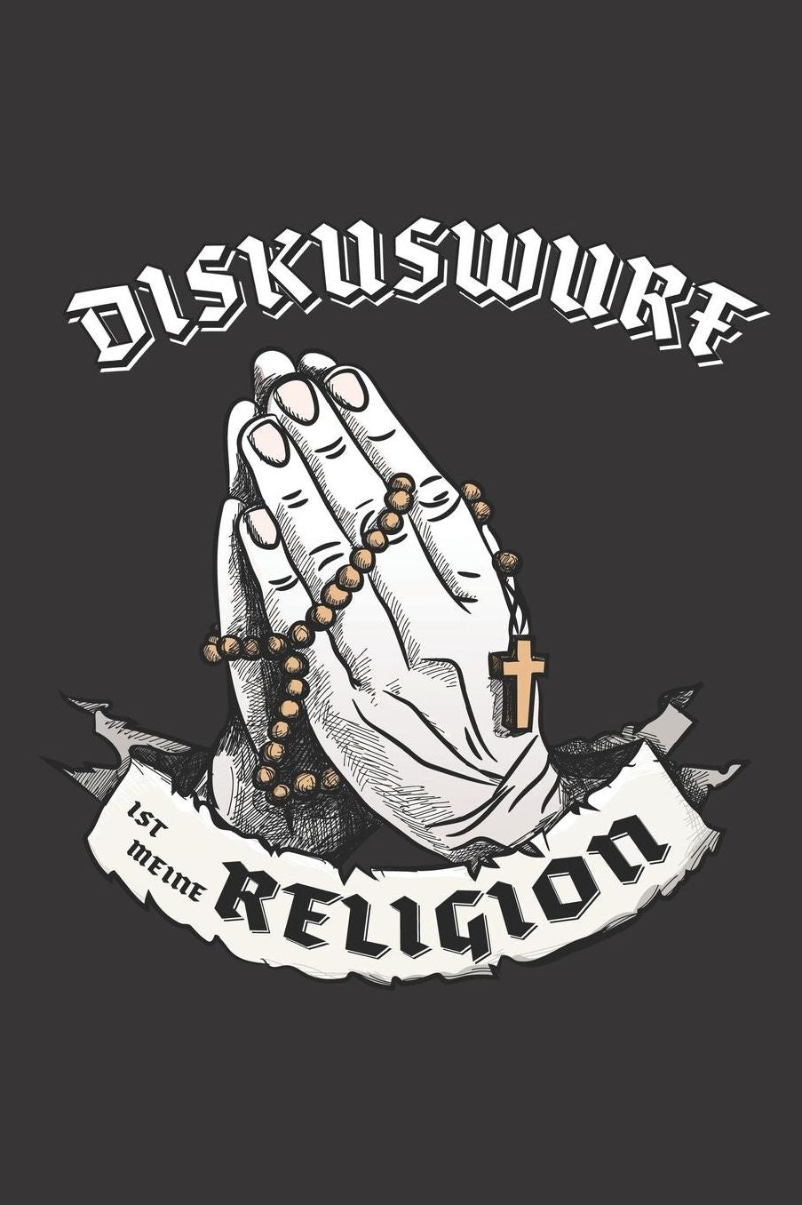 Diskuswurf Ist Meine Religion: DIN A5 6x9 I 120 Seiten I Kariert I Notizbuch I Notizheft I Notizblock I Geschenk I Geschenkidee