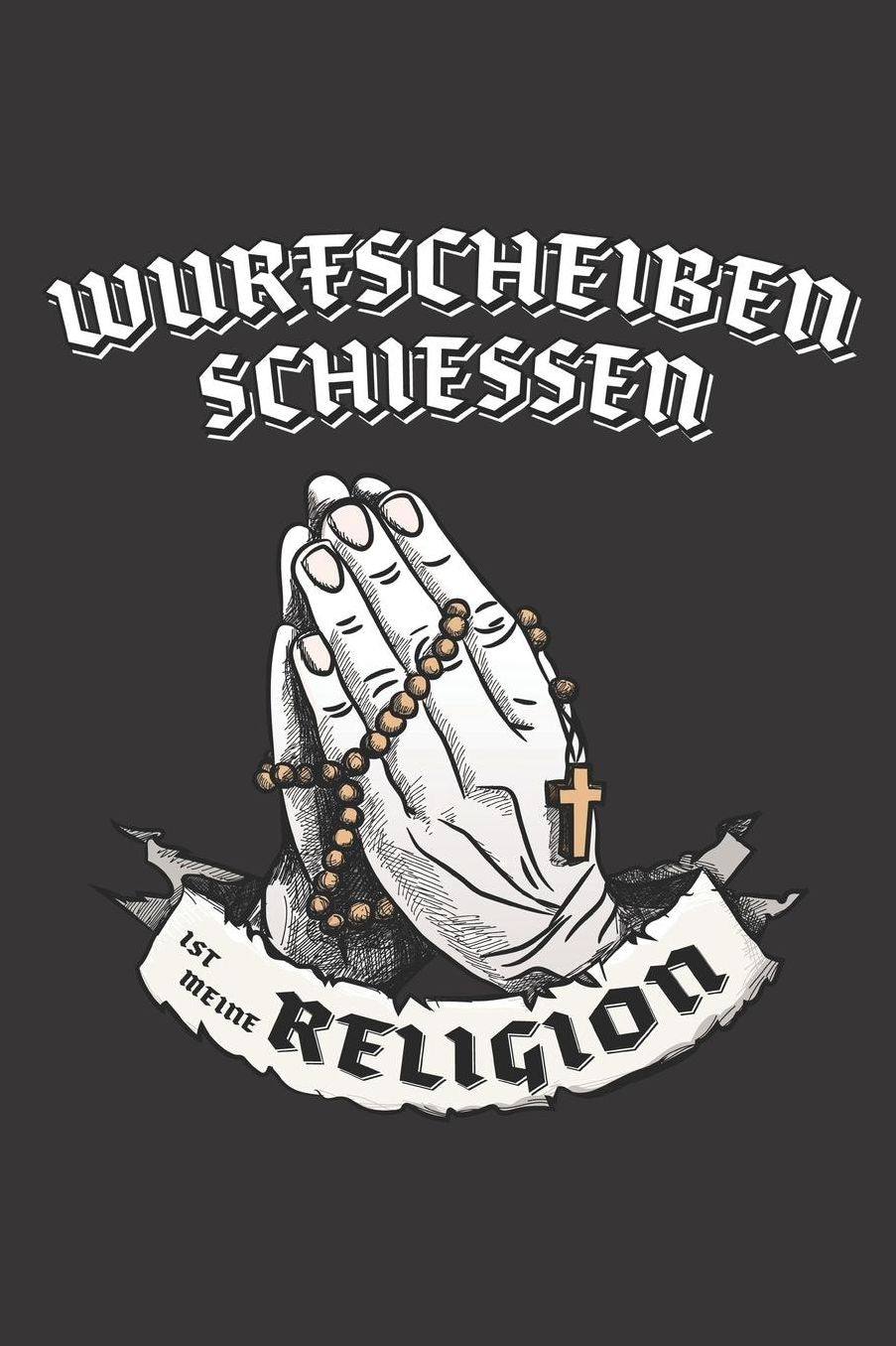 Wurfscheibenschiessen Ist Meine Religion: DIN A5 6x9 I 120 Seiten I Kariert I Notizbuch I Notizheft I Notizblock I Geschenk I Geschenkidee