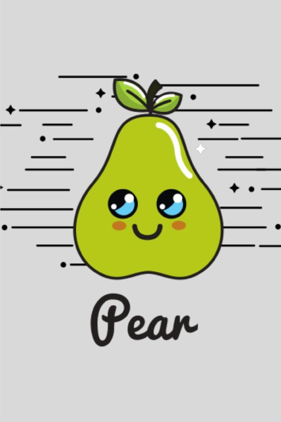 Pear: Lined Notebook Journal - For Pear Lovers Enthusiasts - Novelty Themed Gifts
