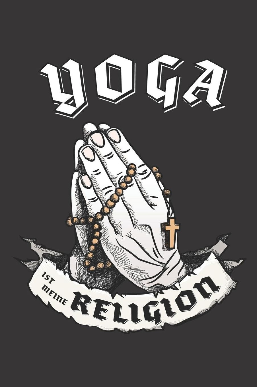 Yoga Ist Meine Religion: DIN A5 6x9 I 120 Seiten I Kariert I Notizbuch I Notizheft I Notizblock I Geschenk I Geschenkidee