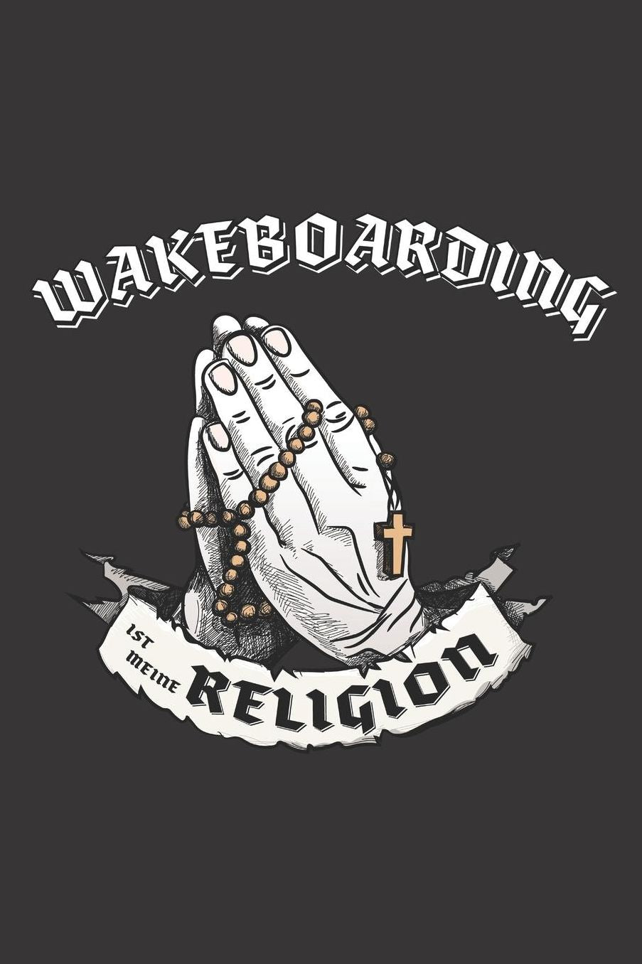 Wakeboarding Ist Meine Religion: DIN A5 6x9 I 120 Seiten I Kariert I Notizbuch I Notizheft I Notizblock I Geschenk I Geschenkidee