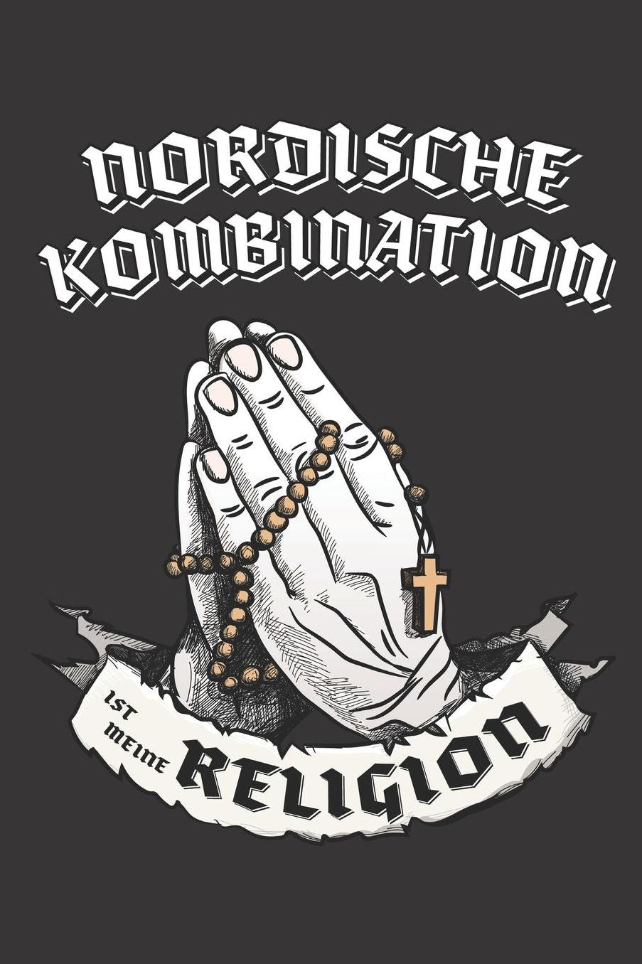 Nordische Kombination Ist Meine Religion: DIN A5 6x9 I 120 Seiten I Kariert I Notizbuch I Notizheft I Notizblock I Geschenk I Geschenkidee
