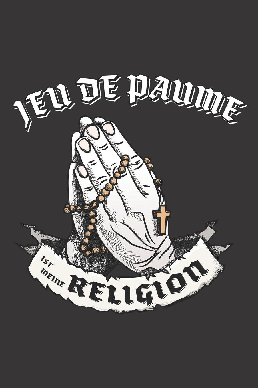 Jeu de Paume Ist Meine Religion: DIN A5 6x9 I 120 Seiten I Kariert I Notizbuch I Notizheft I Notizblock I Geschenk I Geschenkidee