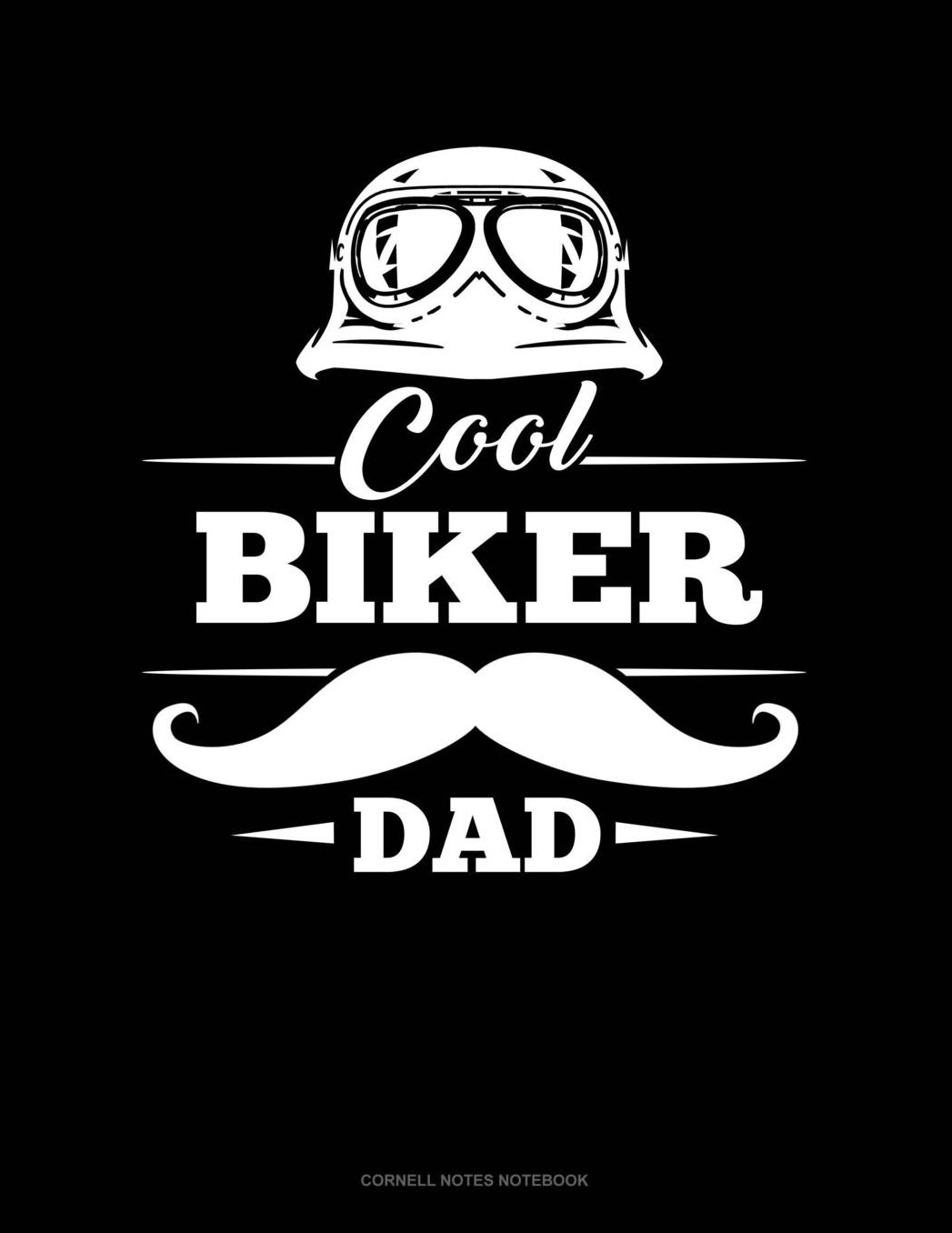 Cool Biker Dad: Cornell Notes Notebook