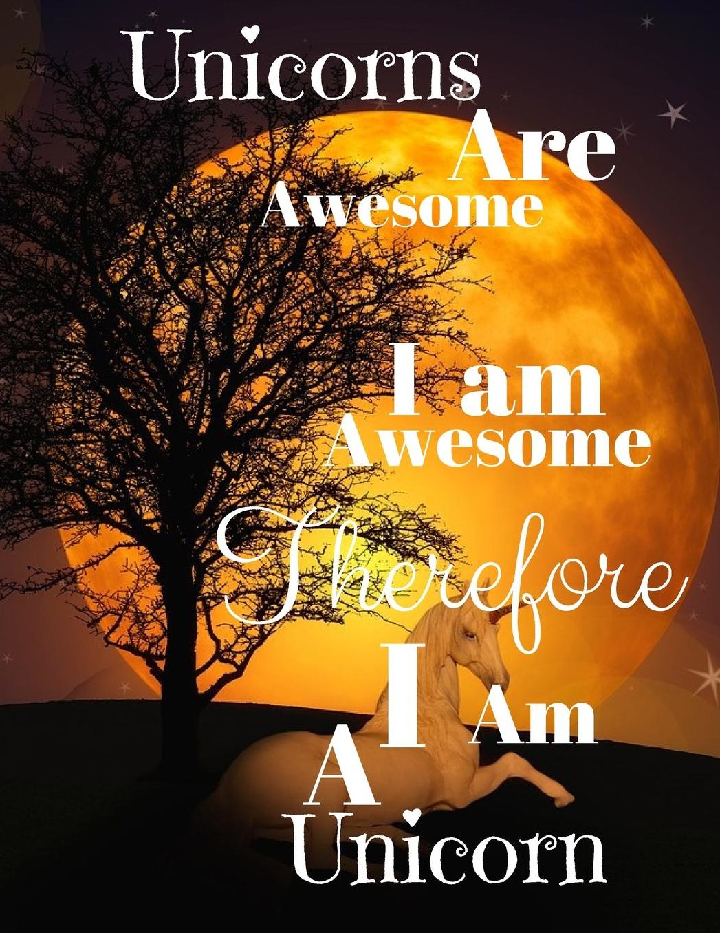Unicorns Are Awesome I Am Awesome Therefore I Am A Unicorn: Unicorn Sketchbook/Notebook/Drawing/Doodle Pad/