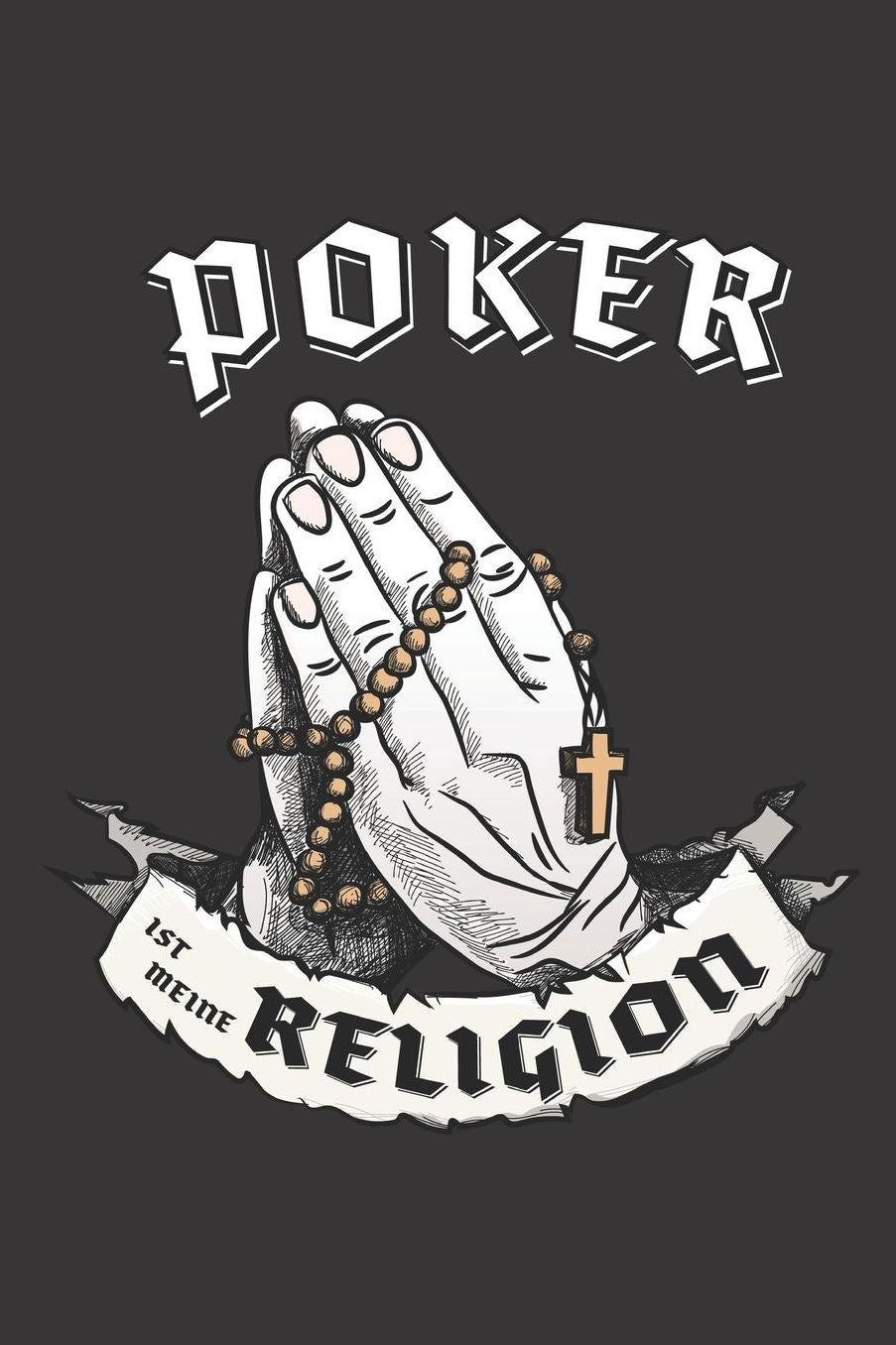 Poker Ist Meine Religion: DIN A5 6x9 I 120 Seiten I Kariert I Notizbuch I Notizheft I Notizblock I Geschenk I Geschenkidee