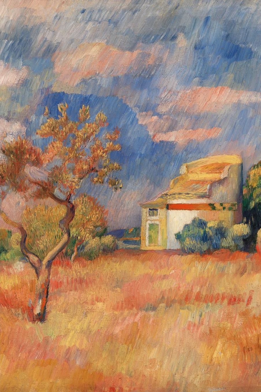 Art Journal: Pierre-Auguste Renoir - Dovecote at Bellevue - Art Cover College Ruled Notebook 110 Pages