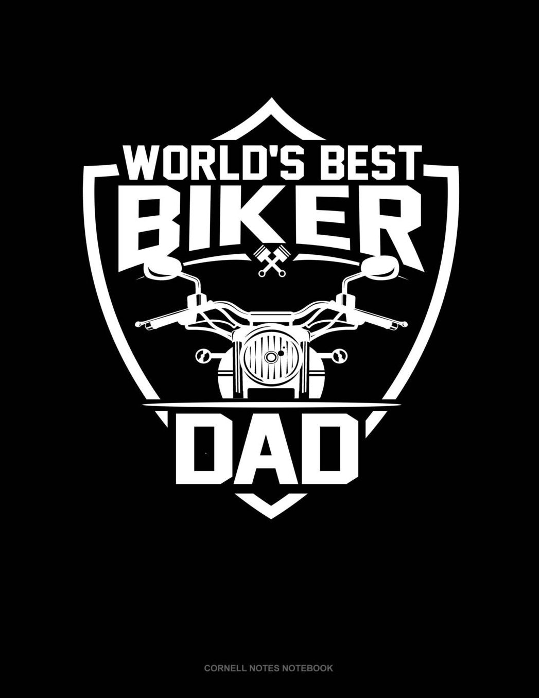 World's Best Biker Dad: Cornell Notes Notebook