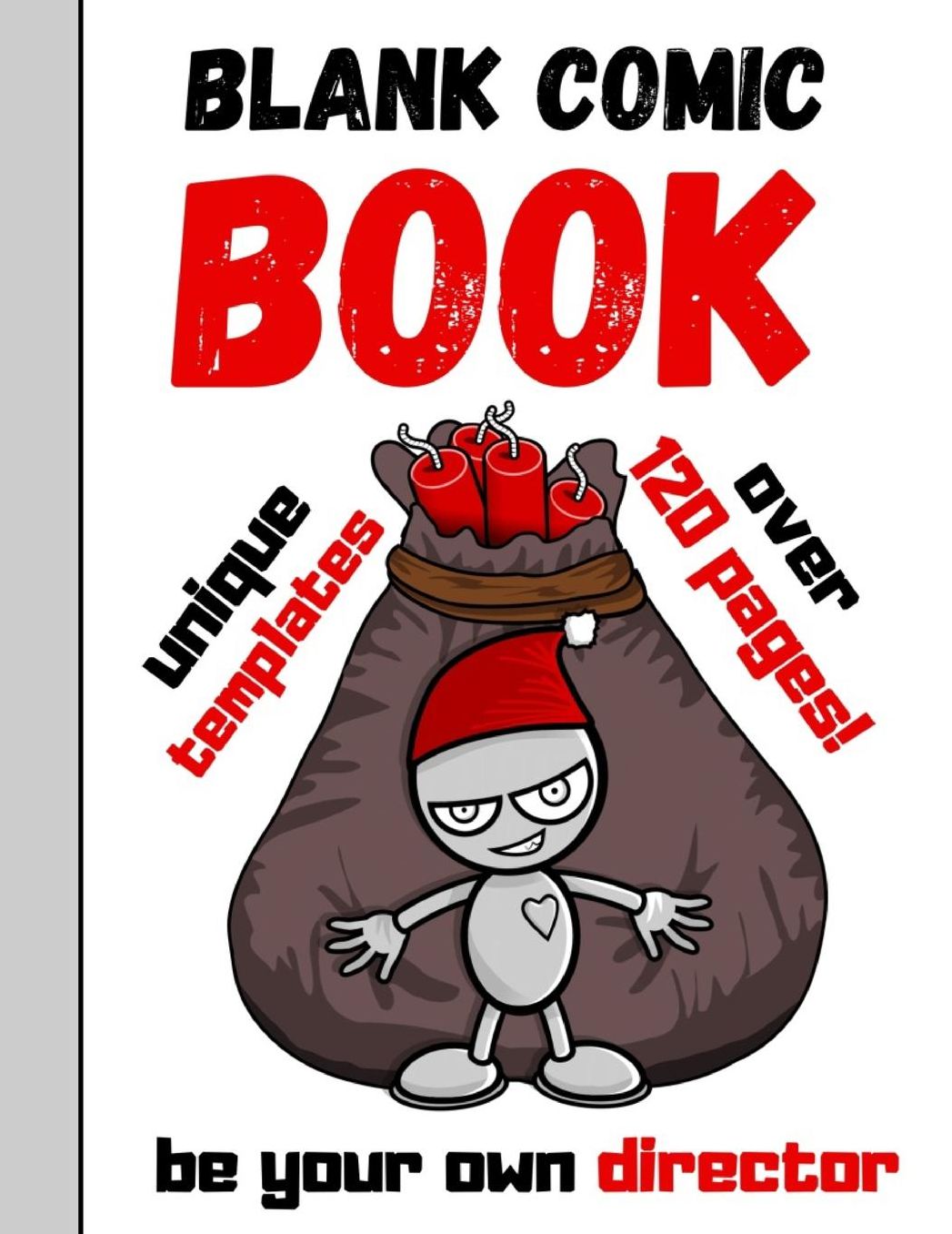 Blank Comic Book: Draw Your Own Story Book For Kids, Gifts For Comic Book Lovers and Collectors