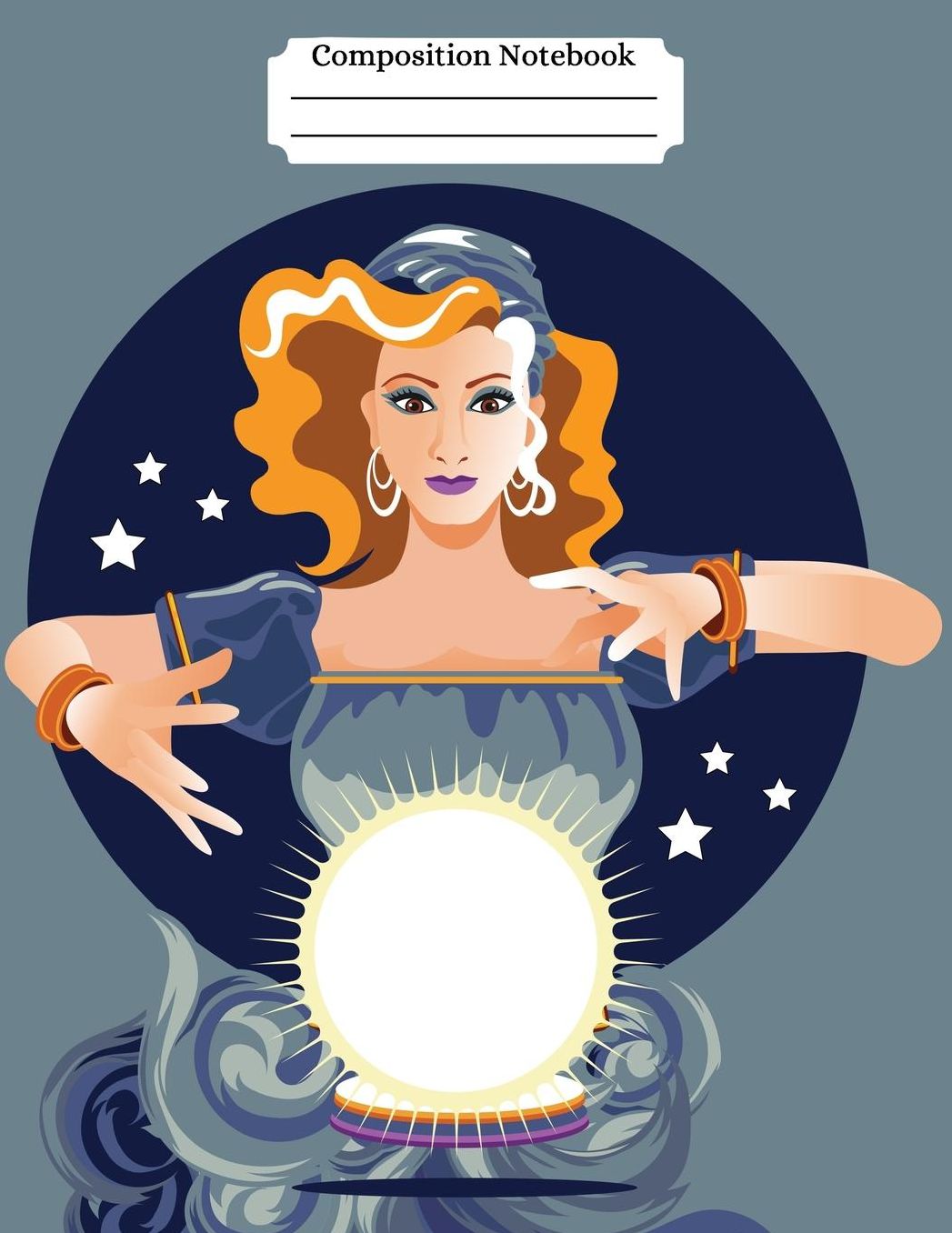 Tarot Constellation Composition Notebook Vol. 2: College-ruled lined paper for notes, ideas, classes, and more!