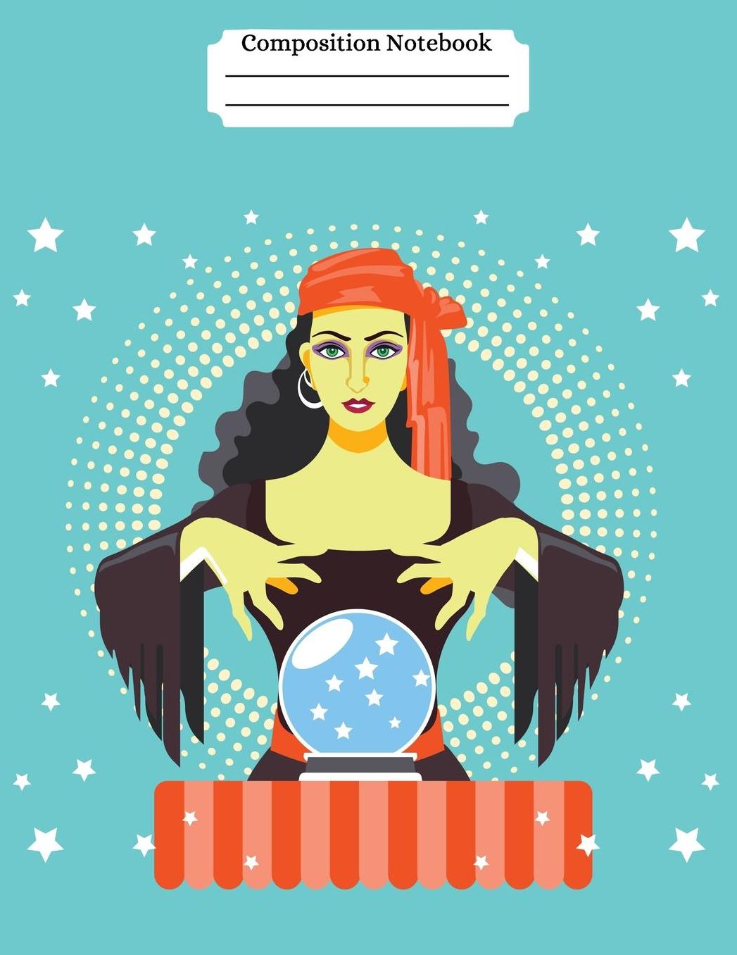 Tarot Constellation Composition Notebook Vol. 4: College-ruled lined paper for notes, ideas, classes, and more!