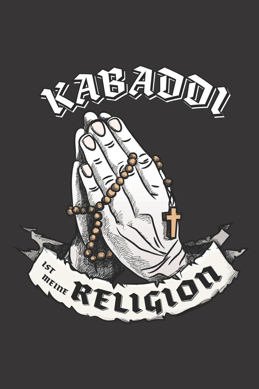 Kabaddi Ist Meine Religion: DIN A5 6x9 I 120 Seiten I Kariert I Notizbuch I Notizheft I Notizblock I Geschenk I Geschenkidee