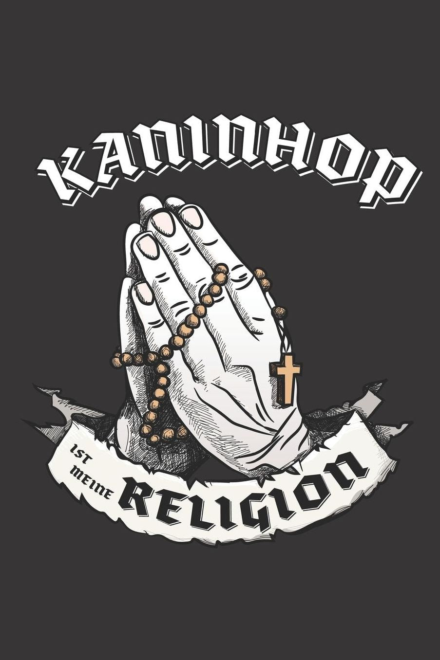 Kaninhop Ist Meine Religion: DIN A5 6x9 I 120 Seiten I Kariert I Notizbuch I Notizheft I Notizblock I Geschenk I Geschenkidee