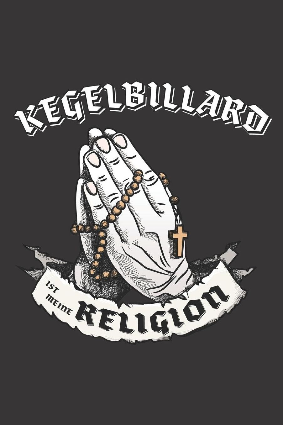 Kegelbillard Ist Meine Religion: DIN A5 6x9 I 120 Seiten I Kariert I Notizbuch I Notizheft I Notizblock I Geschenk I Geschenkidee