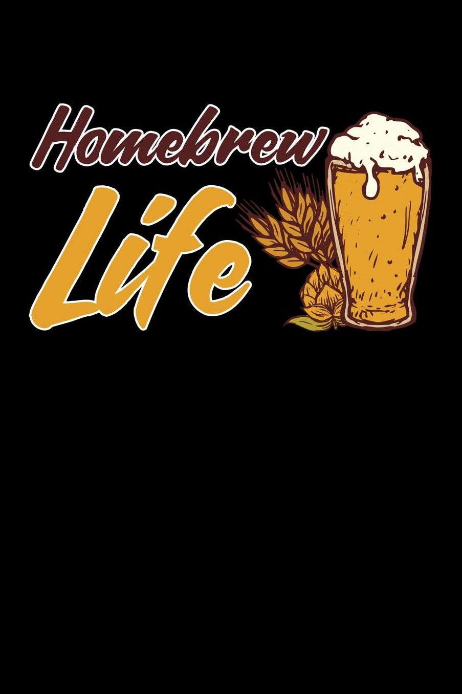 Homebrew Life: Home Brewing Recipe Book Brewers Journal