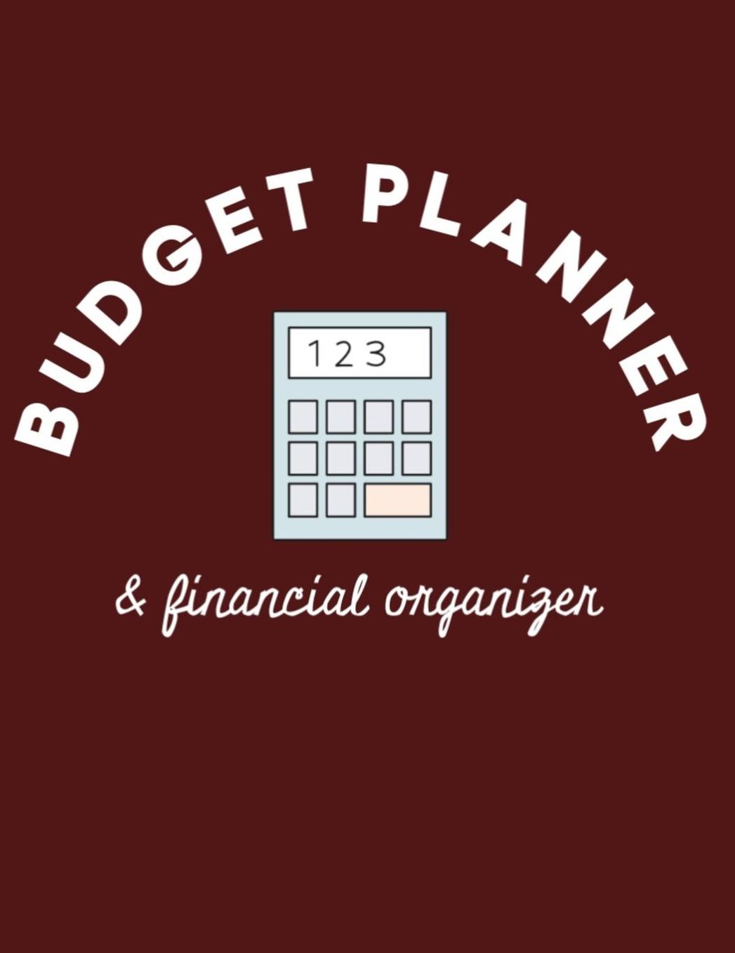 Budget Planner: Monthly Budget Planner and Organizer