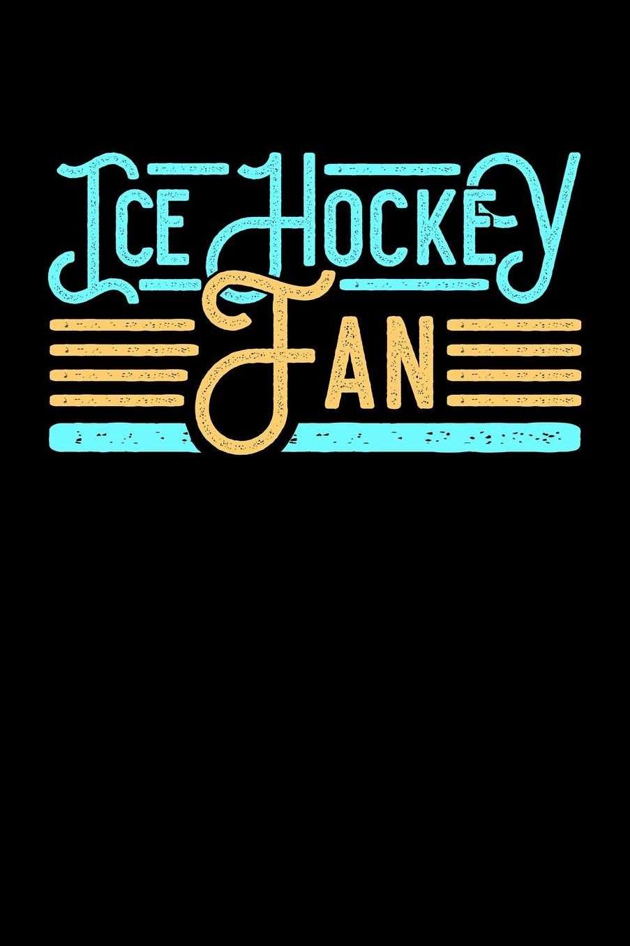 Ice Hockey Fan: Blank Paper Sketch Book - Artist Sketch Pad Journal for Sketching, Doodling, Drawing, Painting or Writing