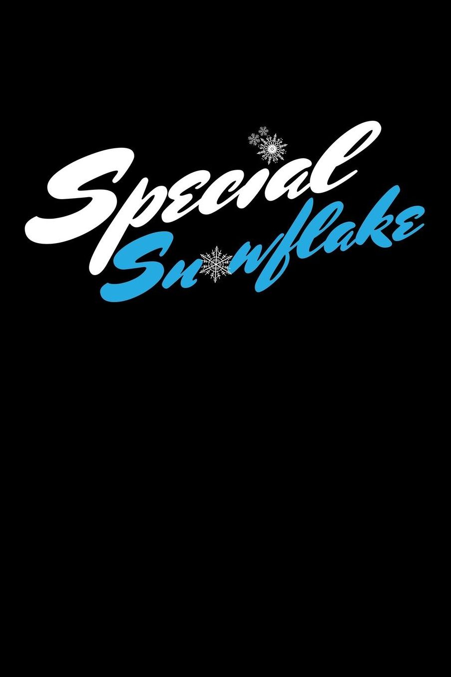 Special Snowflake: Blank Paper Sketch Book - Artist Sketch Pad Journal for Sketching, Doodling, Drawing, Painting or Writing