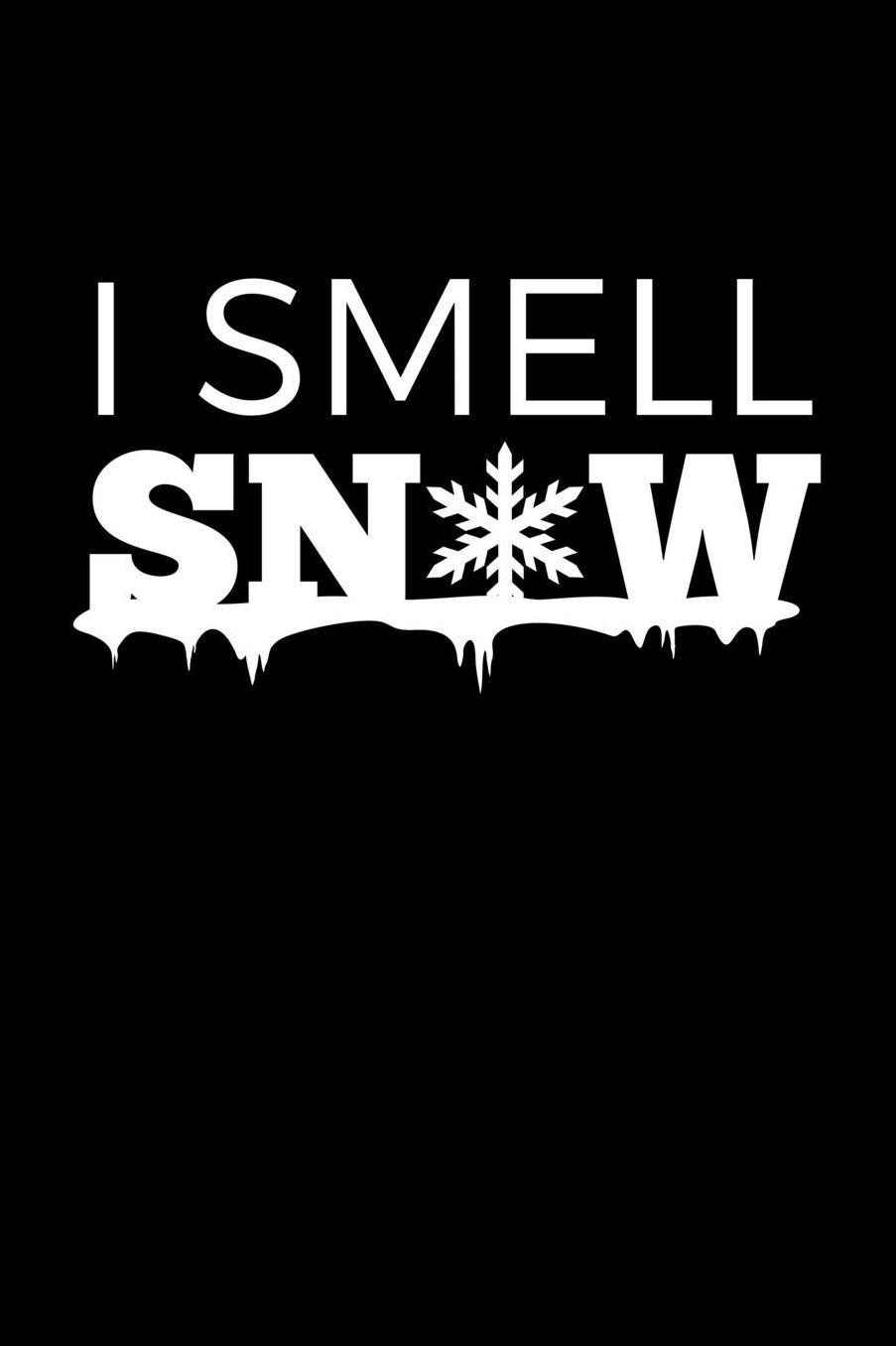 I Smell Snow: Blank Paper Sketch Book - Artist Sketch Pad Journal for Sketching, Doodling, Drawing, Painting or Writing