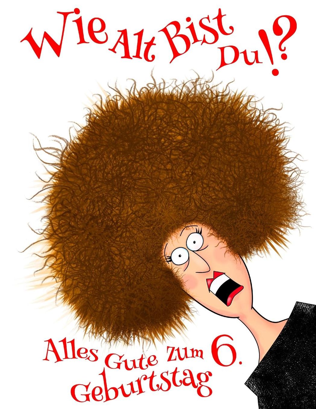 Alles Gute zum 6. Geburtstag: Wie Alt Bist Du!? Dieses Sketchbook wurde fï¿½r Kinder entwickelt und eignet sich perfekt zum Doodling, Zeichnen und Skizzieren. Vergessen Sie die Geburtstagskarte und erhalten Sie stattdessen ein Geburtstagsbuch!