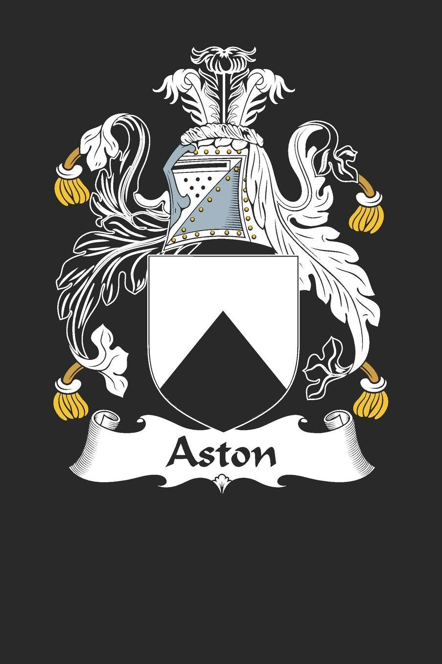 Aston: Aston Coat of Arms and Family Crest Notebook Journal (6 x 9 - 100 pages)