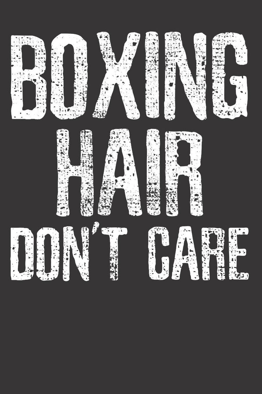 Boxing Hair Fist Fighting Notebook Journal: Boxing Hair Fist Fighting Notebook Journal gift Journal 6 x 9 120 pages