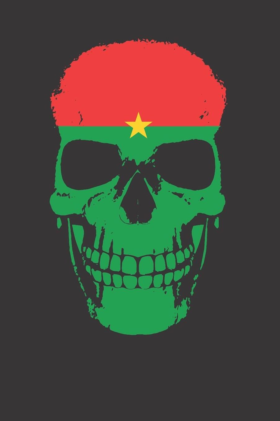 Burkina Faso Burkinabe Flag Notebook Journal: Burkina Faso Burkinabe Flag Notebook Journal gift Journal 6 x 9 120 pages