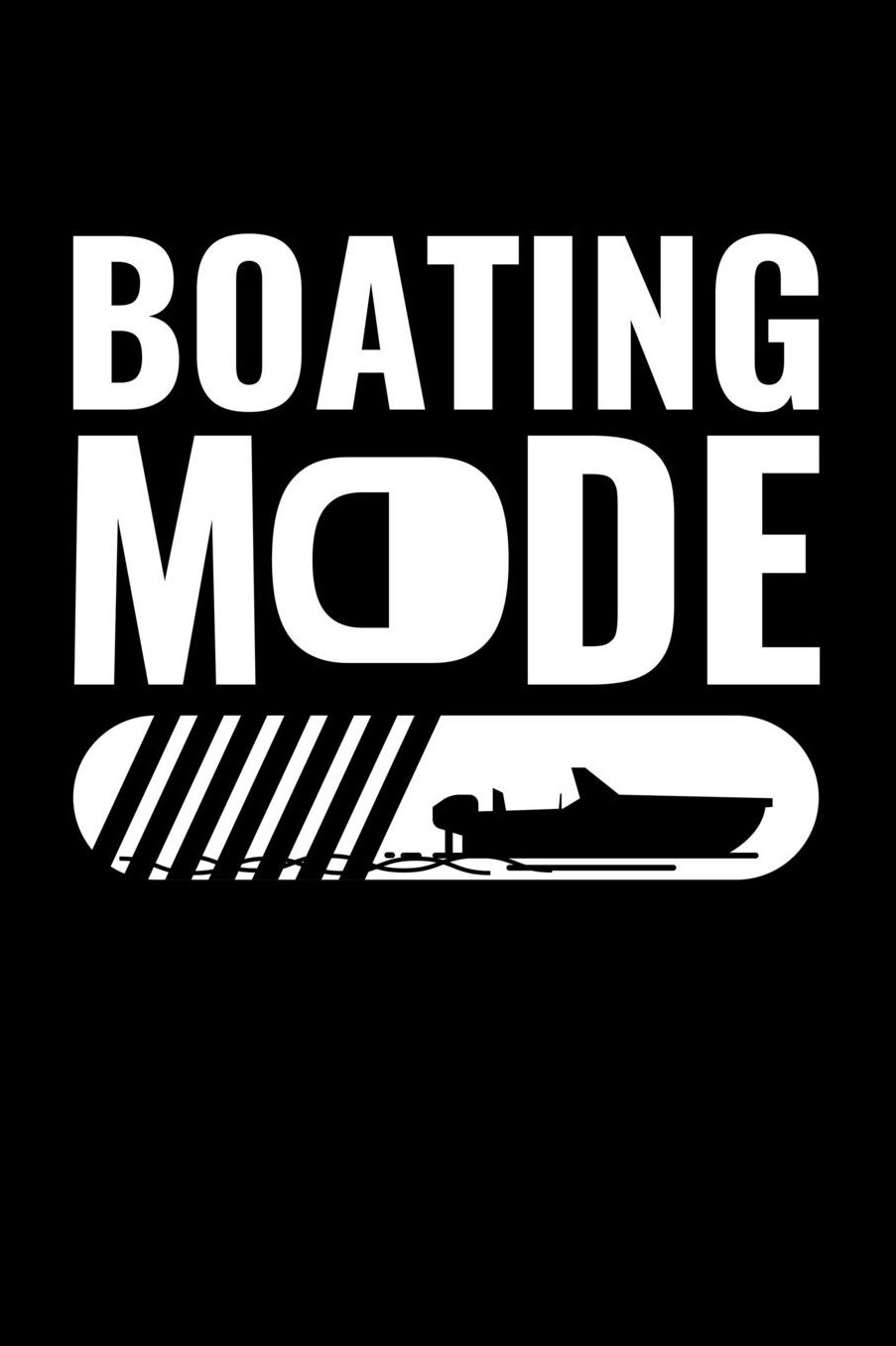 Boating Mode: Blank Paper Sketch Book - Artist Sketch Pad Journal for Sketching, Doodling, Drawing, Painting or Writing