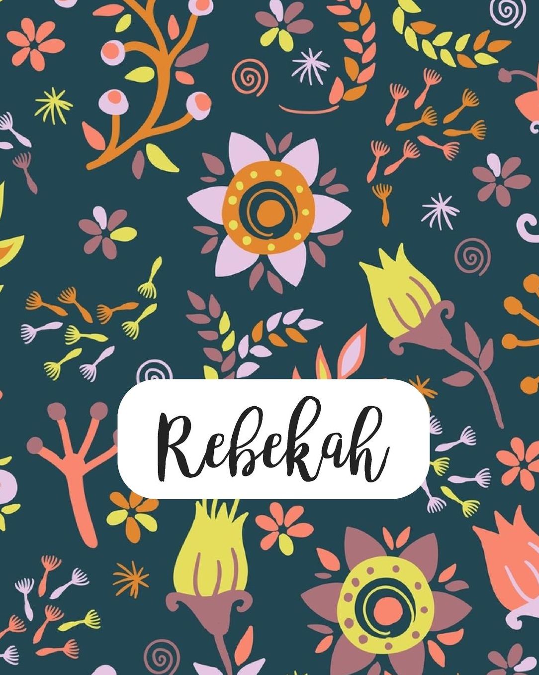 Rebekah: Teacher Journal Planner Notebook Organizer Daily Weekly Monthly Annual Activities Calendars To Do Class Lists Grade Tracker Back to School Teacher Appreciation Gift Undated 8x10 150 Pages White Paper