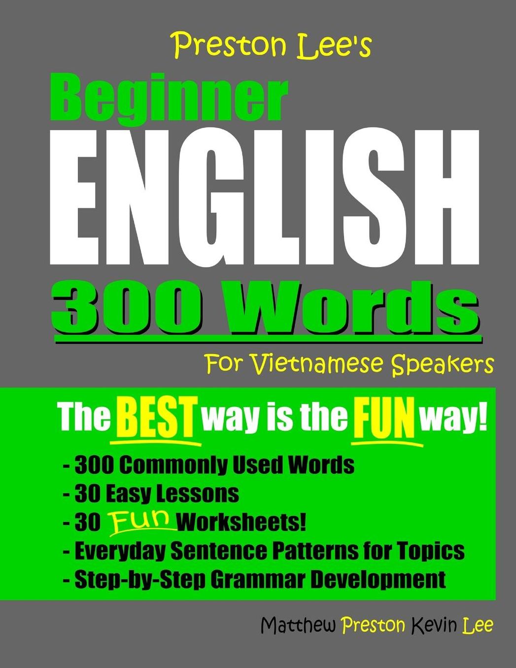 Preston Lee's Beginner English 300 Words For Vietnamese Speakers