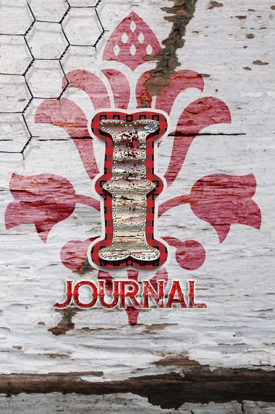 I Journal: I Initial Monogram Lined Notebook