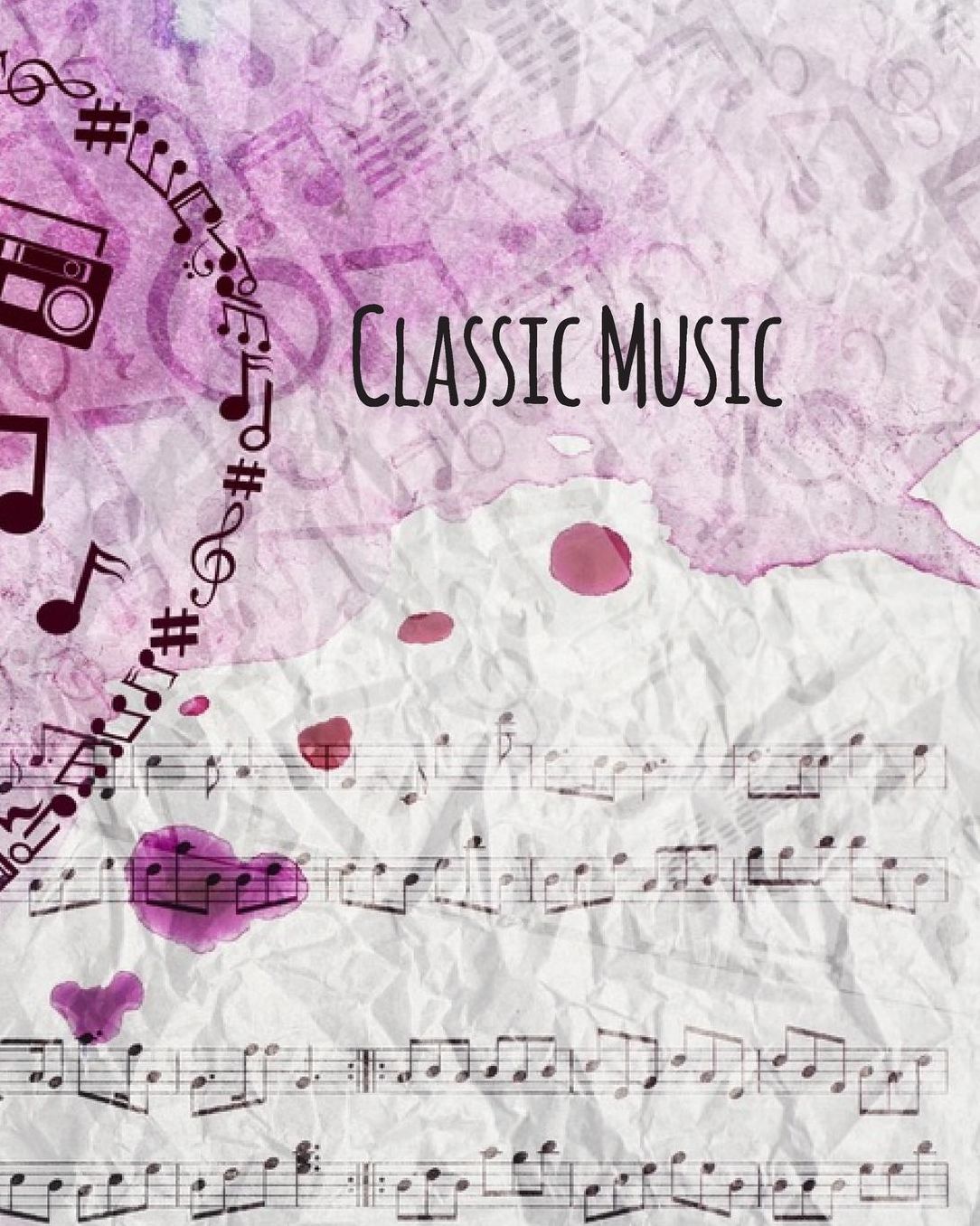 Classic Music: Watercolor Music Teacher Journal Planner Notebook Organizer Daily Weekly Monthly Annual Activities Calendars To Do Class Lists Grade Tracker Back to School Teacher Appreciation Gift Undated 8x10 150 Pages White Paper
