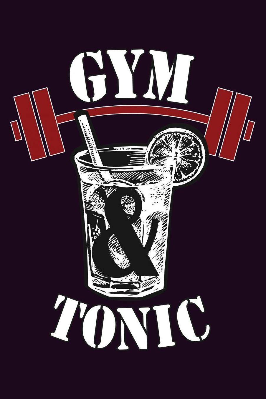 Gym And Tonic: With a matte, full-color soft cover, this Bucket List Journal is the ideal size 6x9 inch, 90 pages cream colored pages . Make dreams come true. Get started today.