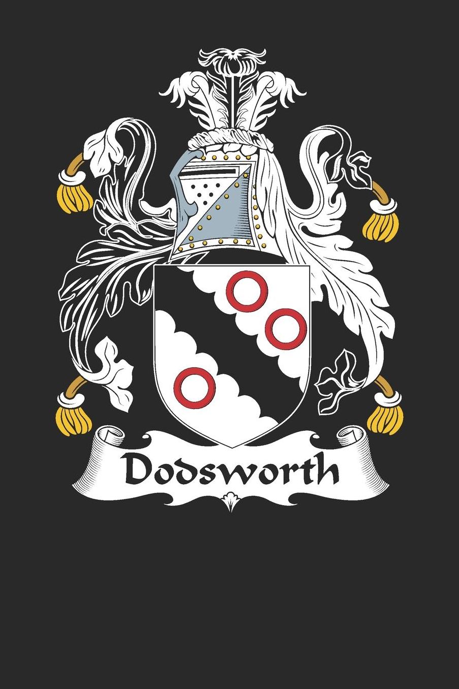 Dodsworth: Dodsworth Coat of Arms and Family Crest Notebook Journal (6 x 9 - 100 pages)
