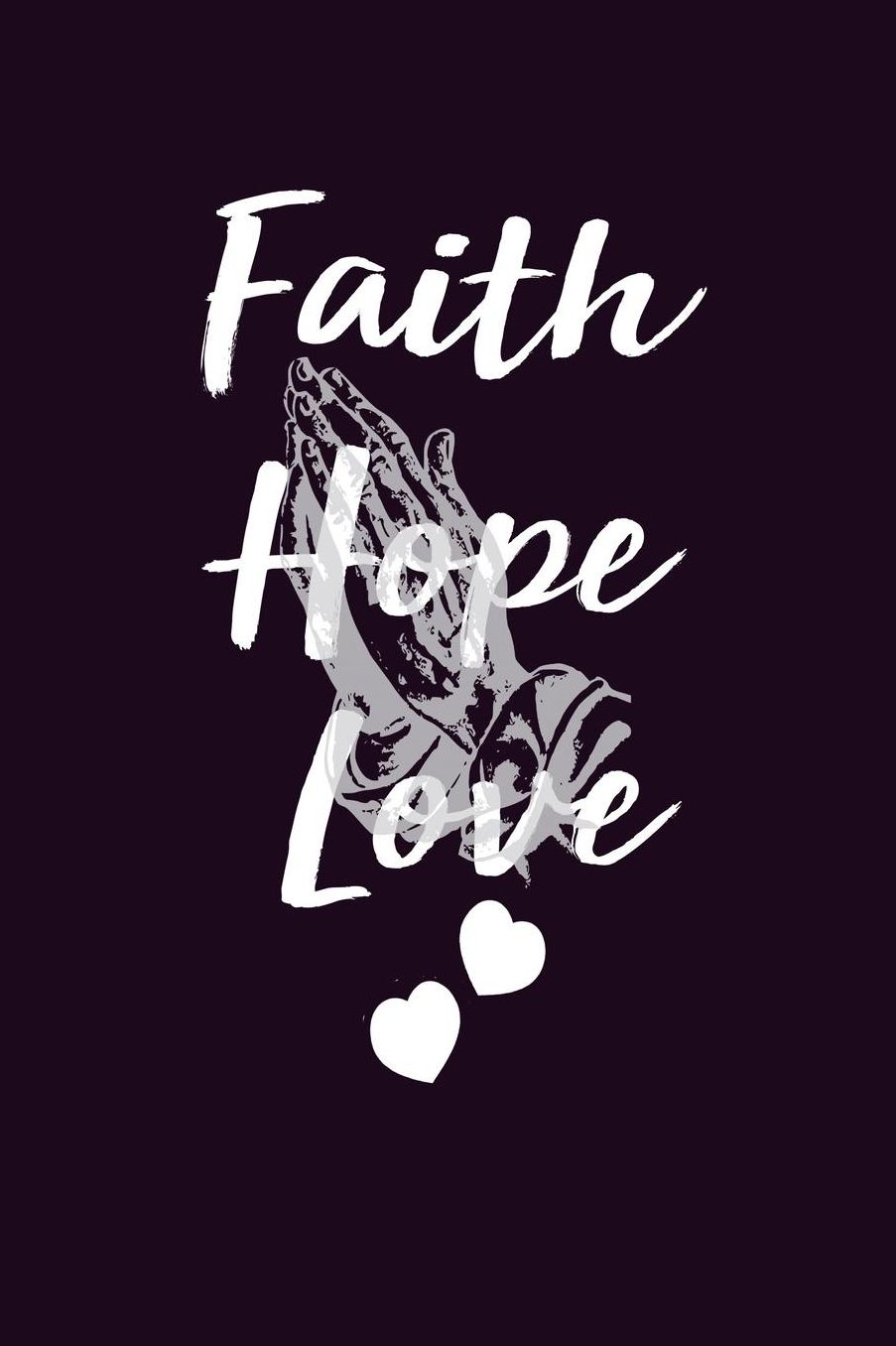 Faith Hope Love: With a matte, full-color soft cover, this Bucket List Journal is the ideal size 6x9 inch, 90 pages cream colored pages . Make dreams come true. Get started today.