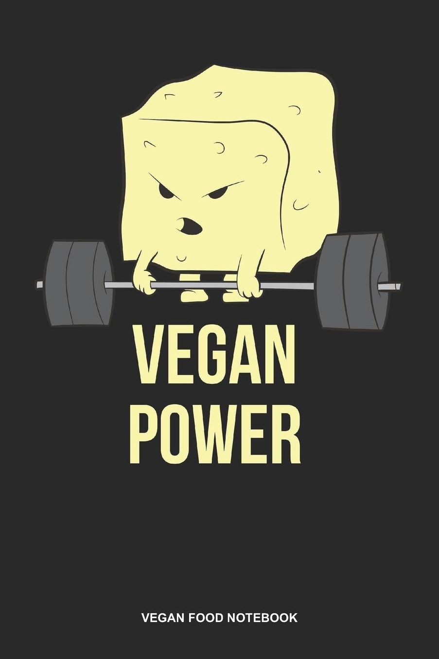 Vegan Food Notebook: Dotted Log Book For Vegetarian Or Vegan: Tofu Journal Bodybuilder Athlete Gift