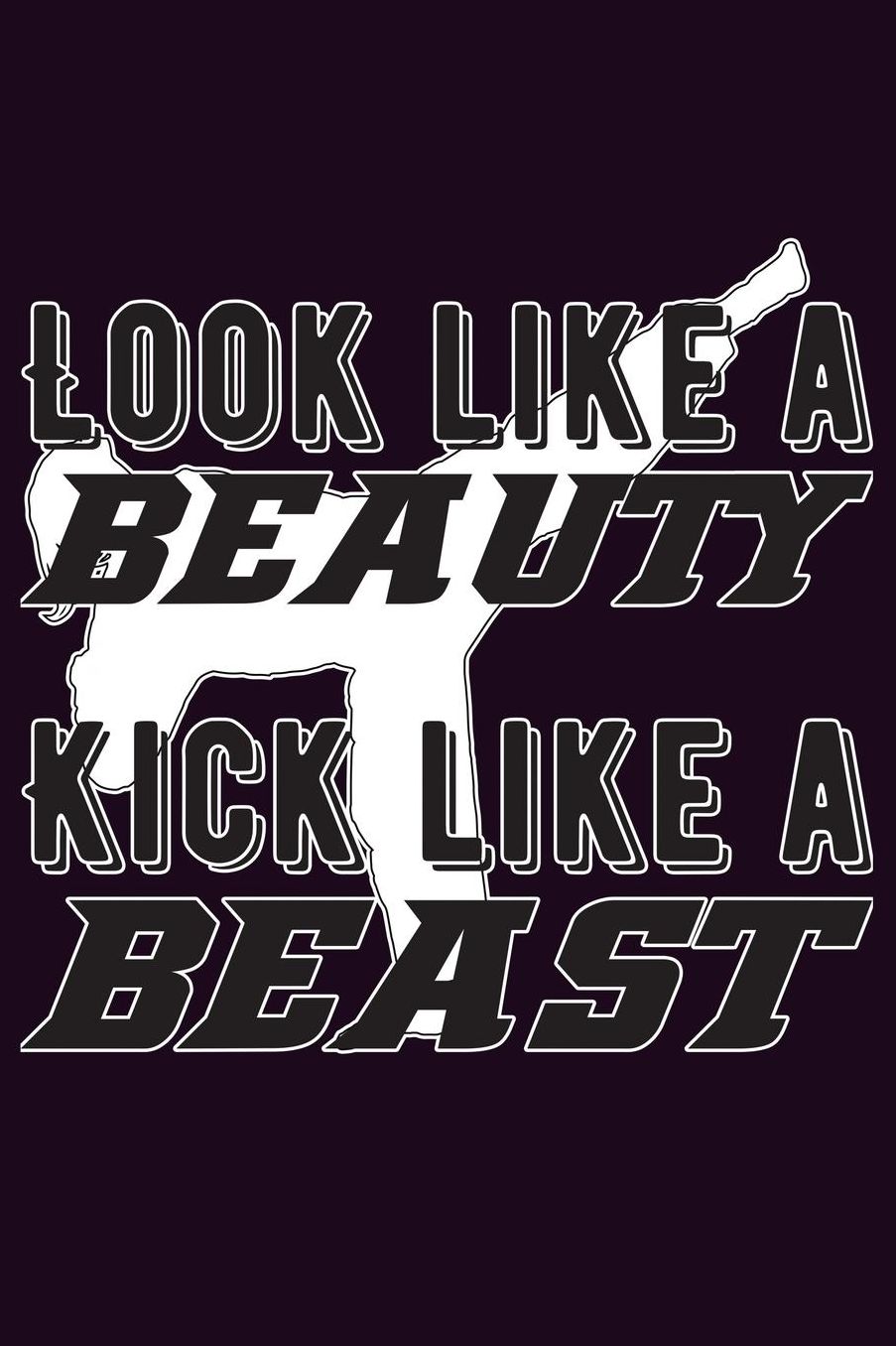 Look Like A Beauty Kick Like A Beast: With a matte, full-color soft cover, this Bucket List Journal is the ideal size 6x9 inch, 90 pages cream colored pages . Make dreams come true. Get started today.