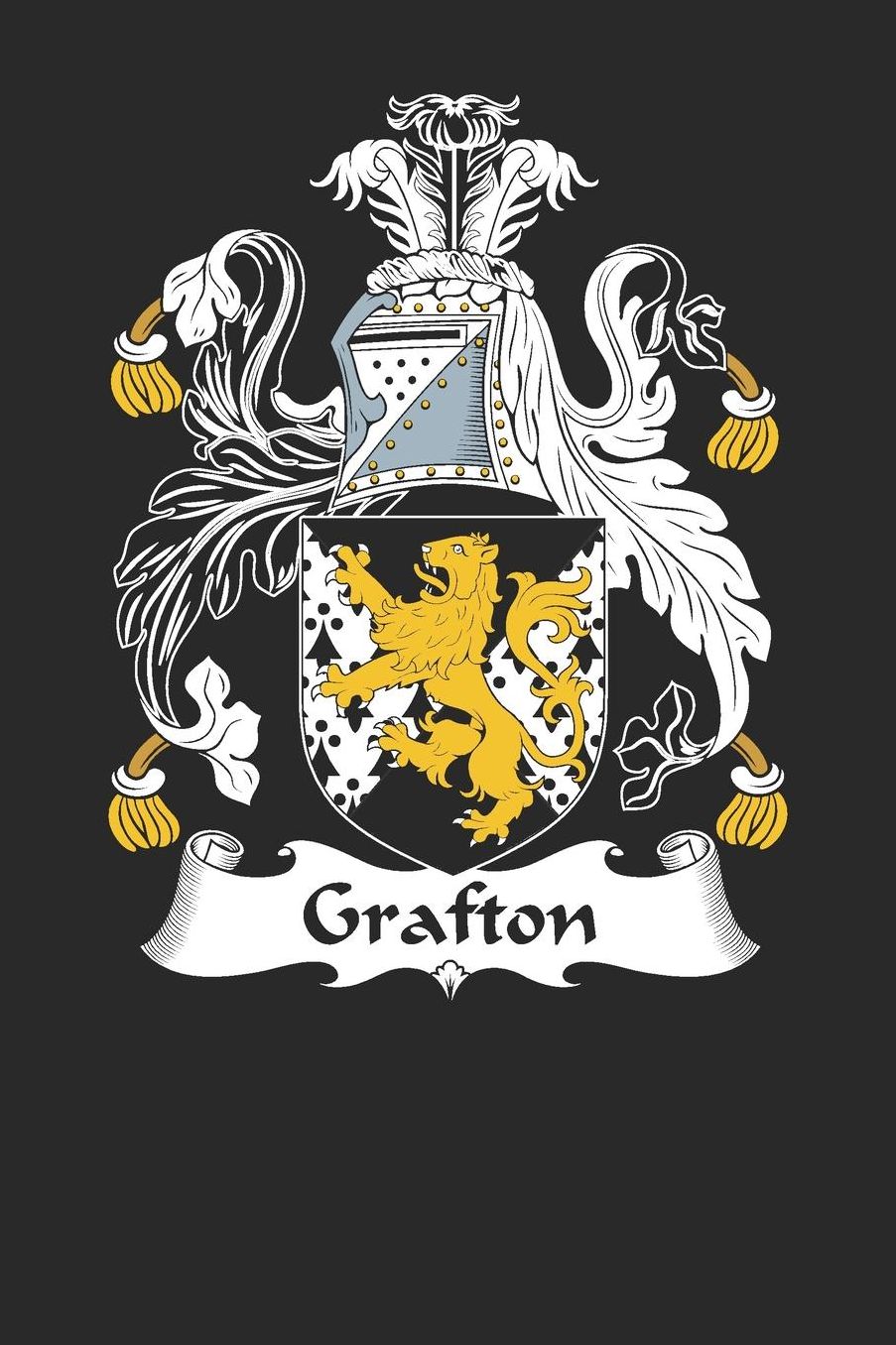 Grafton: Grafton Coat of Arms and Family Crest Notebook Journal (6 x 9 - 100 pages)