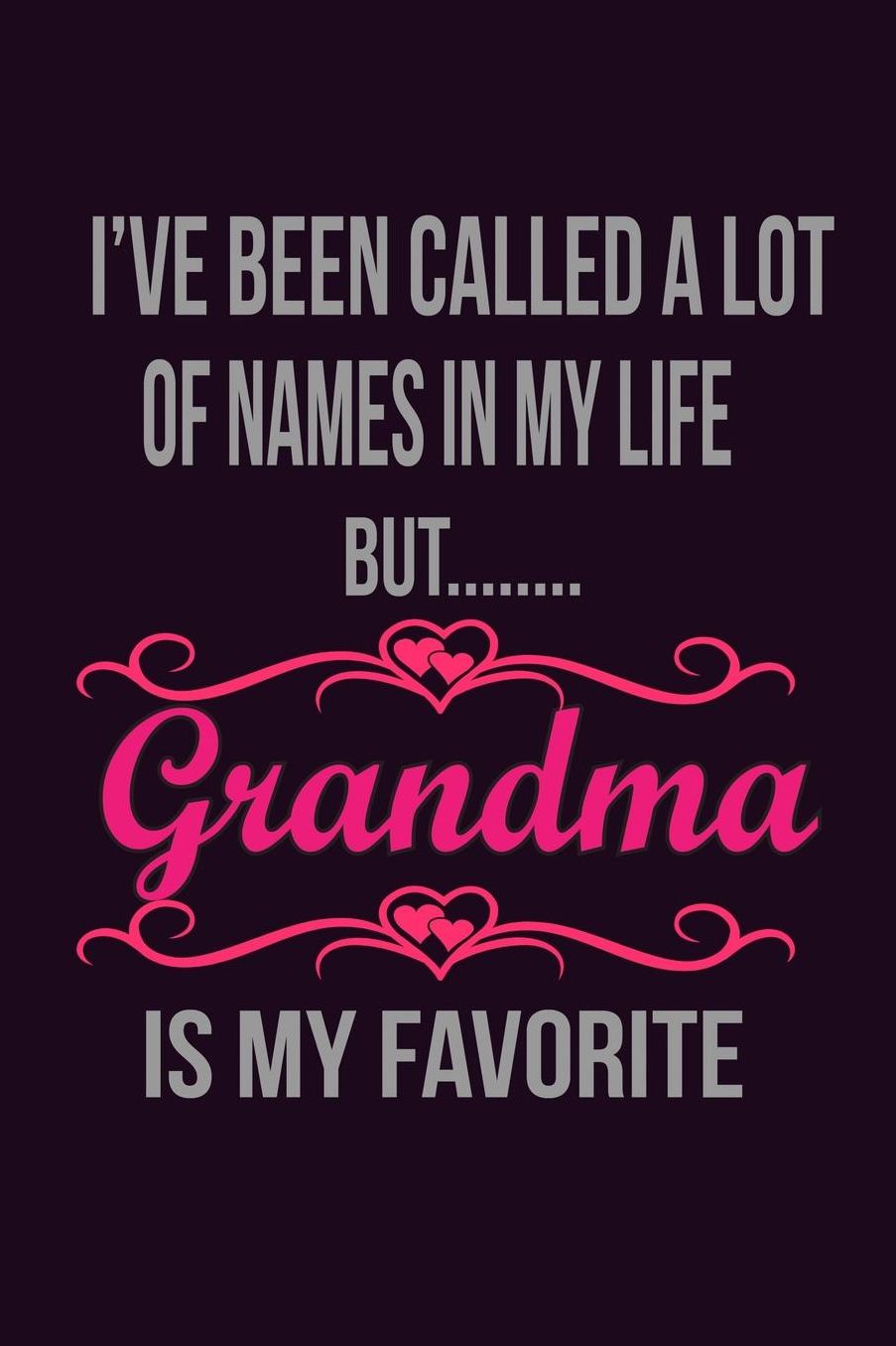 I'Ve Been Called A Lot Of Names In My Life But Grandma Is My Favorite: With a matte, full-color soft cover, this Bucket List Journal is the ideal size 6x9 inch, 90 pages cream colored pages . Make dreams come true. Get started today.