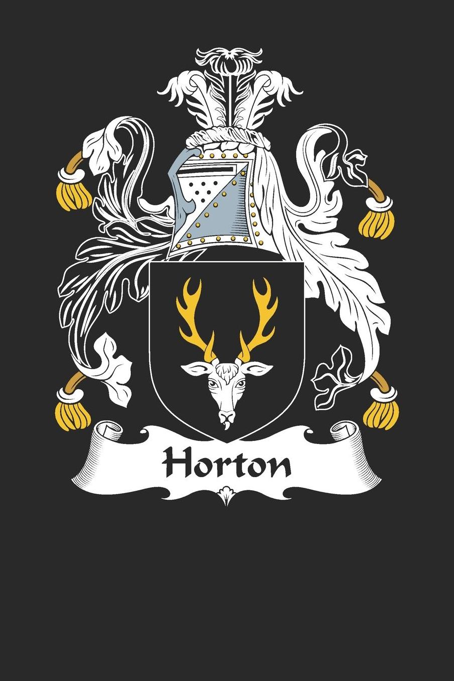 Horton: Horton Coat of Arms and Family Crest Notebook Journal (6 x 9 - 100 pages)
